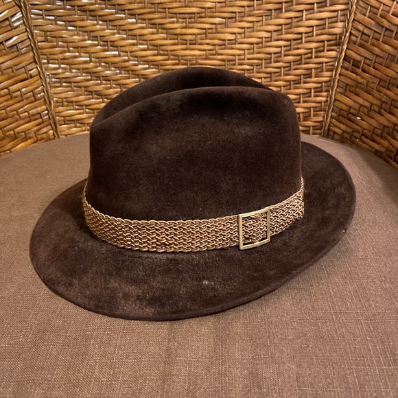 Vintage Stetson "The Sovereign" Felt Fedora - Picture 6 of 8